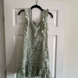 Adelyn Rae Pastel Lace Dress